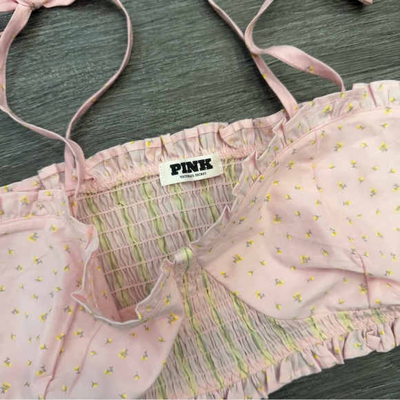 VS PINK Ruffled Bralette Size Large - Picture 5 of 7